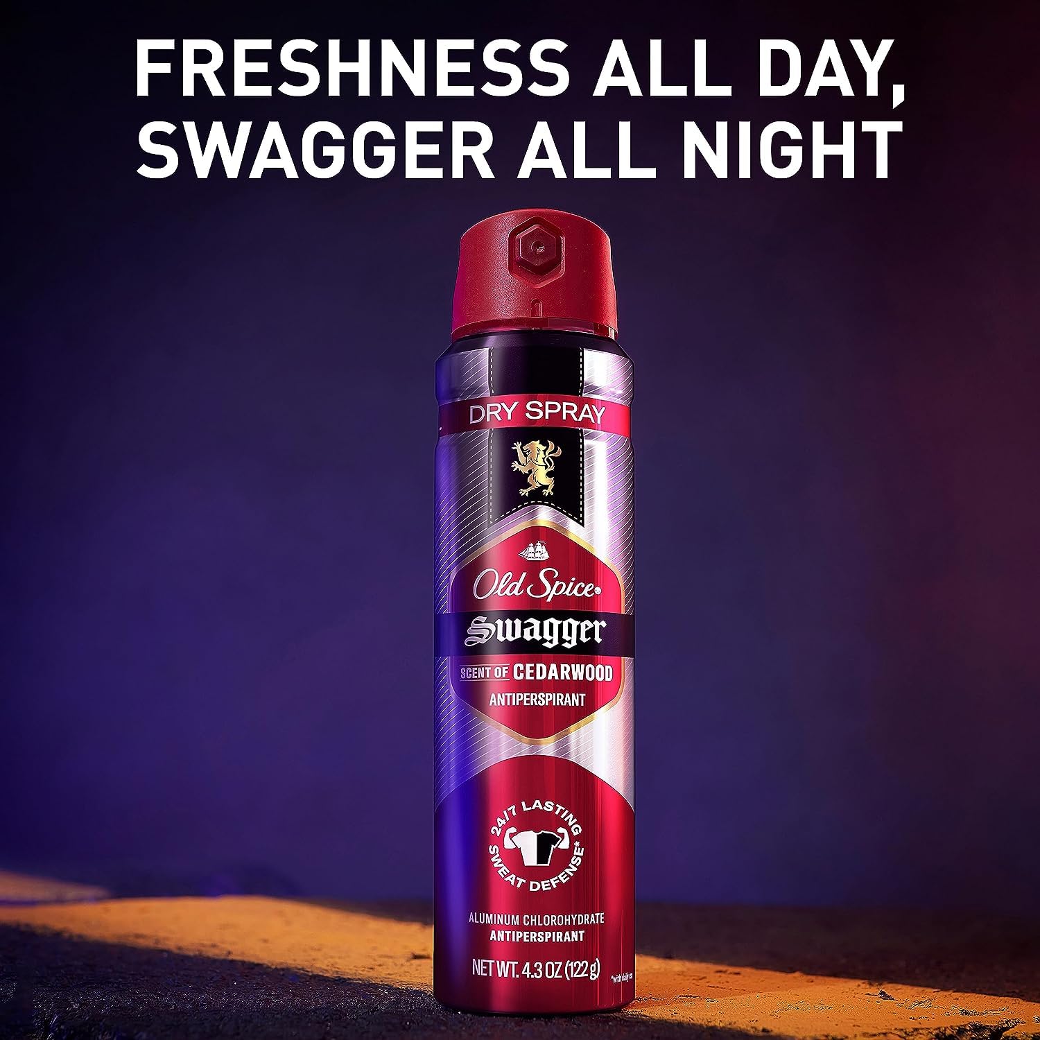 138-old-spice-antiperspirant-and-deodorant-for-men-invisible-dry-spray-stronger-swagger-scent-4.3-oz-pack-of-3-4.jpg Old Spice Antiperspirant and Deodorant for Men, Invisible Dry Spray, Stronger Swagger Scent, 4.3 Oz, Pack of 3