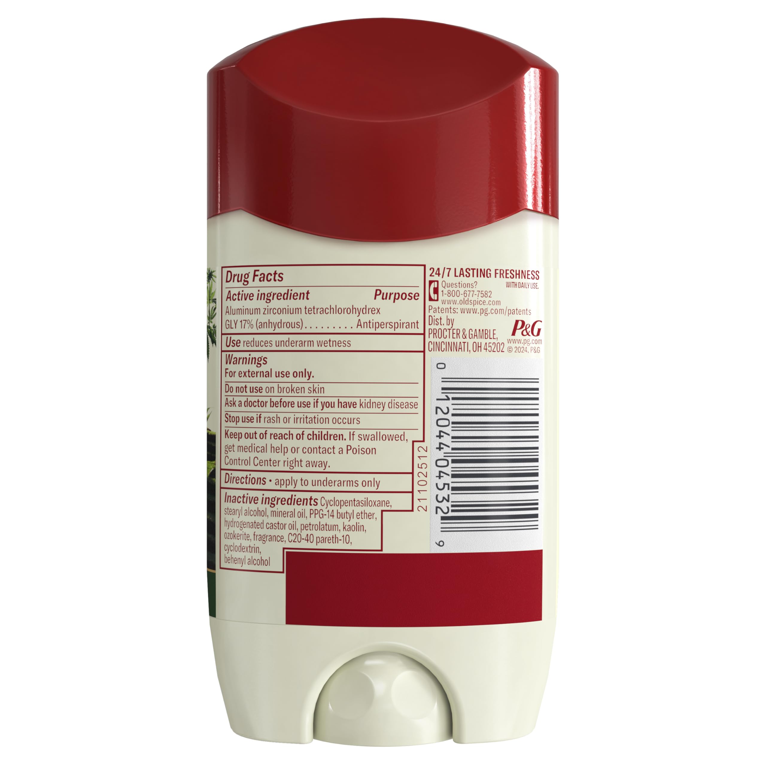 38-old-spice-men-s-antiperspirant-deodorant-alpine-with-hemp-oil-2.6oz-pack-of-3-8.jpg Old Spice Men's Antiperspirant & Deodorant Alpine with Hemp Oil, 2.6oz (Pack of 3)